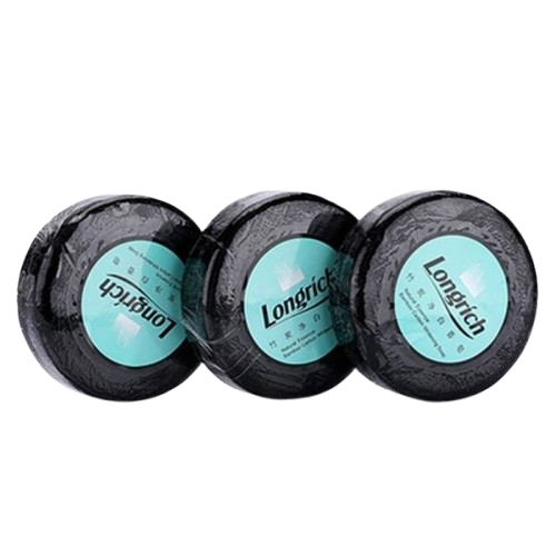 SAVON NOIR au charbon de bambou (100g x 3)